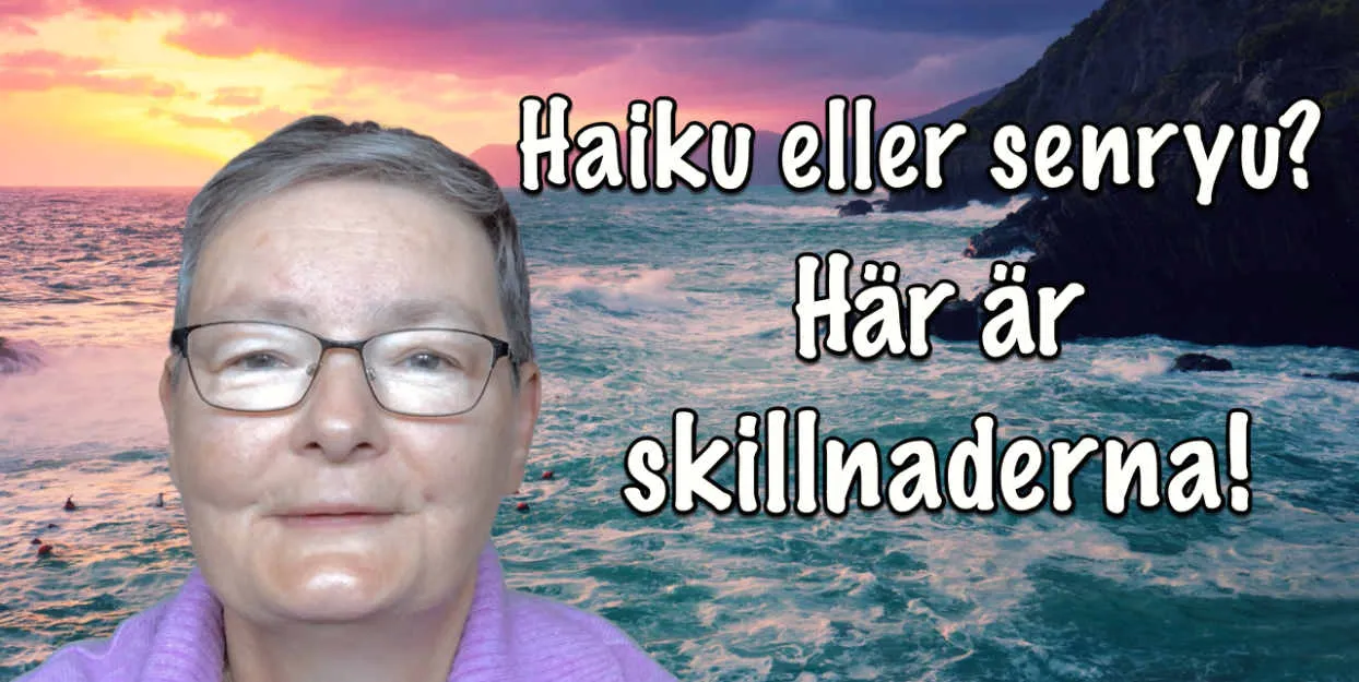 Vad är skillnaden på haiku och senryu?