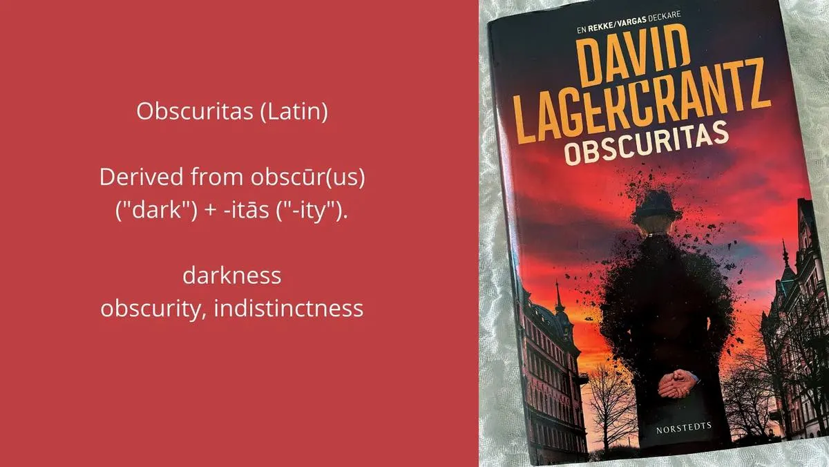 Obscuritas av David Lagercrantz