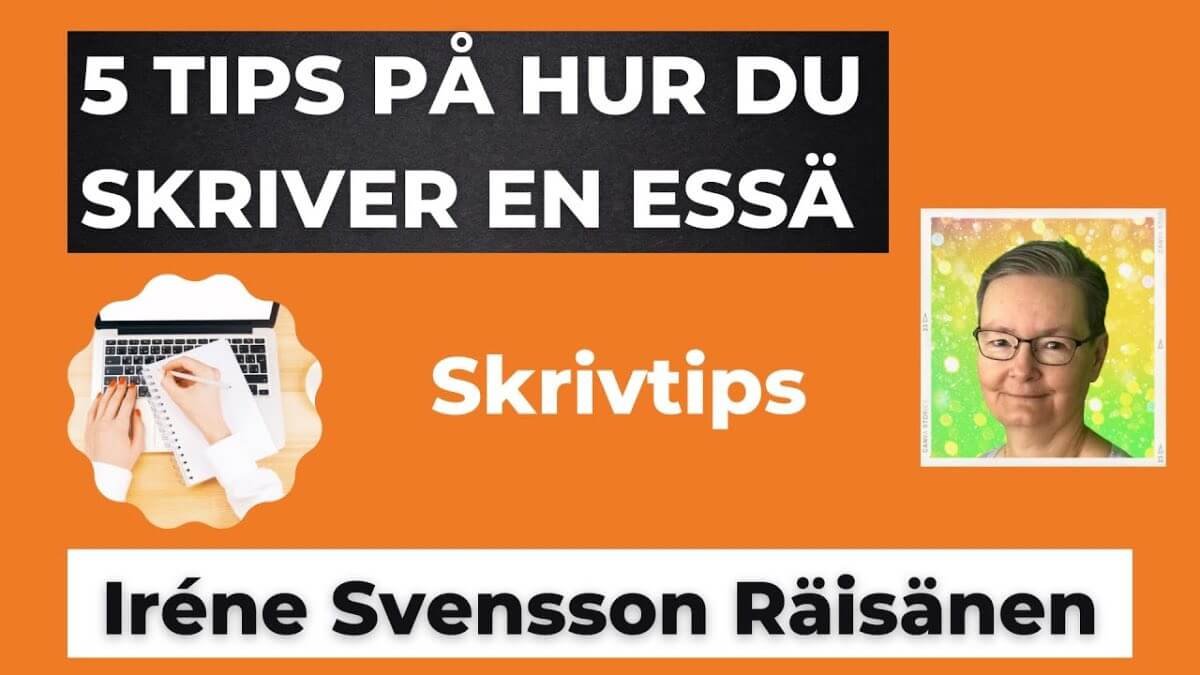 5 tips på hur du skriver en essä