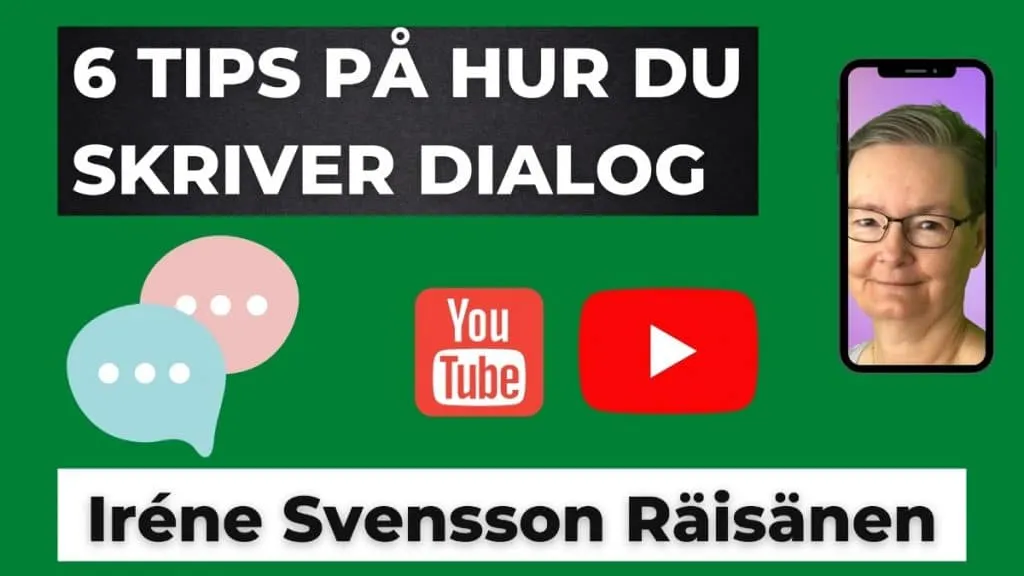 6 TIPS PÅ HUR DU SKRIVER DIALOG