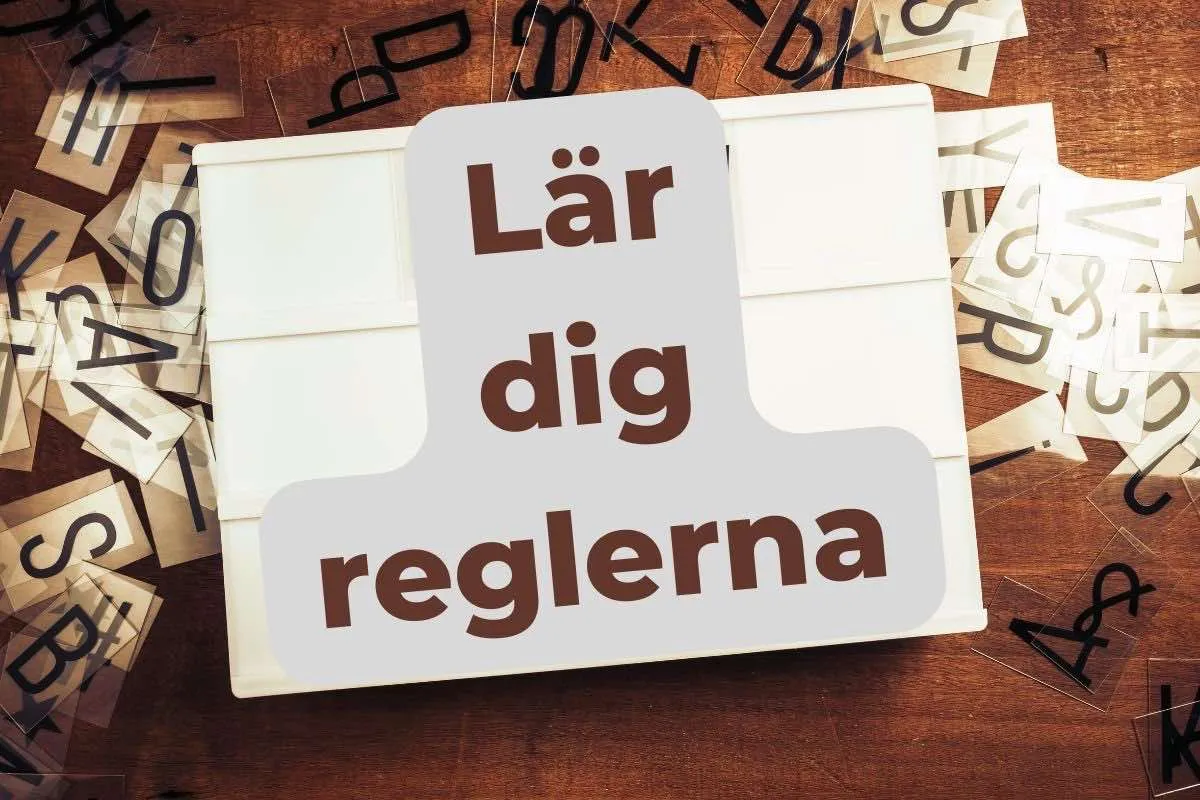 Lär dig reglerna för att bryta dem