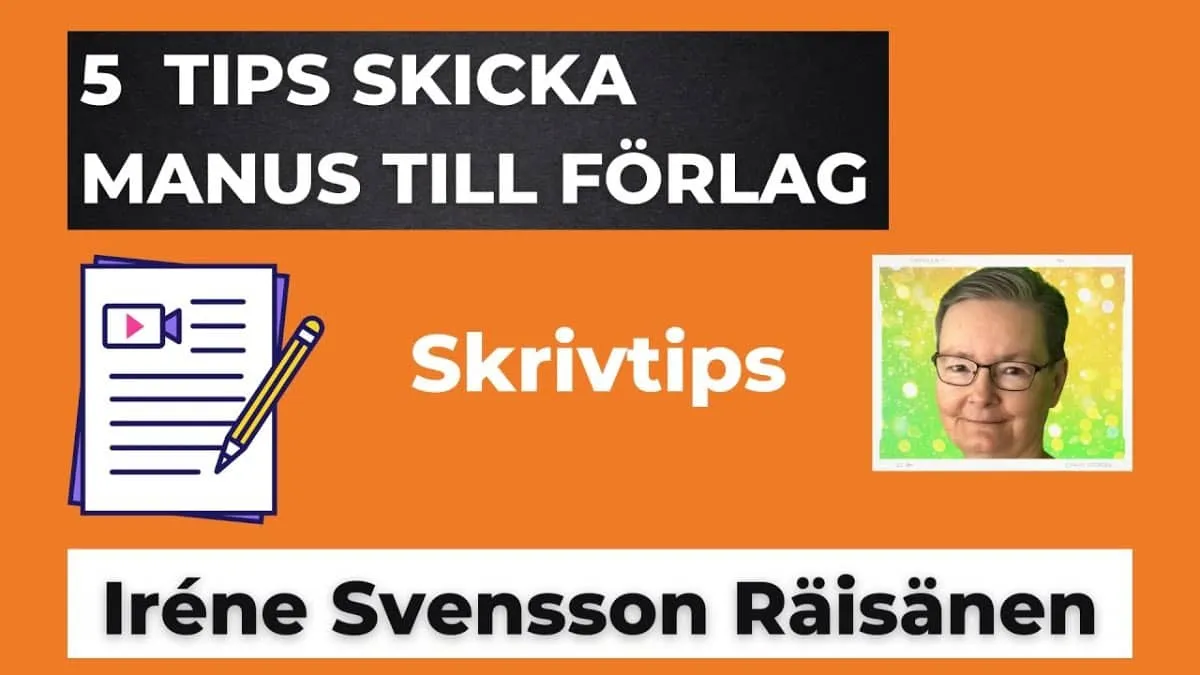 5 TIPS SKICKA MANUS TILL FÖRLAG