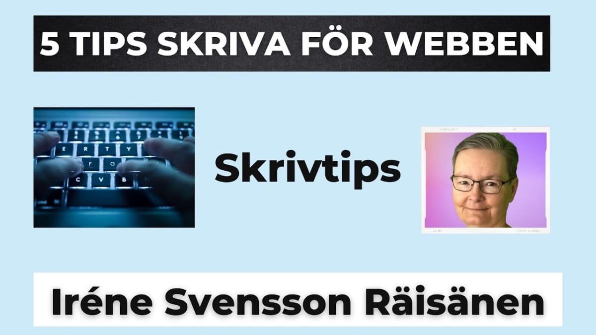 5 tips Skriva för webben