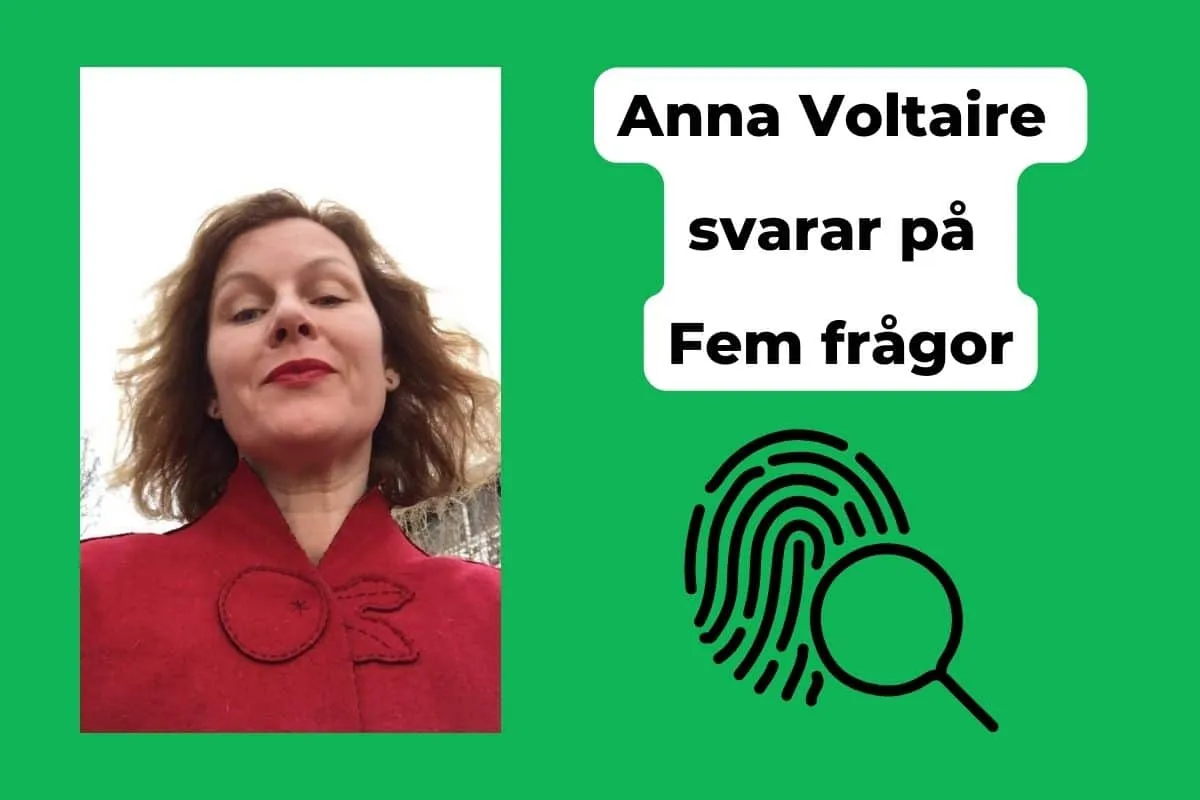 Anna Voltaire Fem frågor