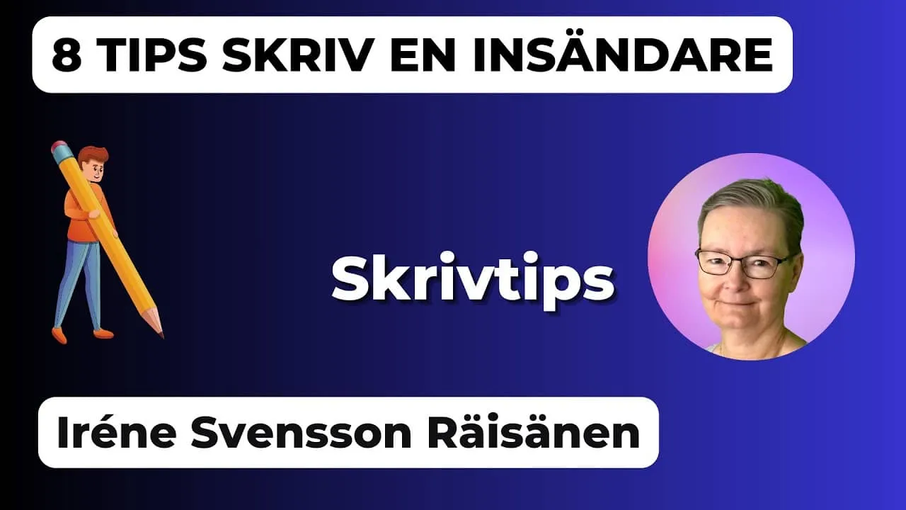 8 tips Skriv en insändare