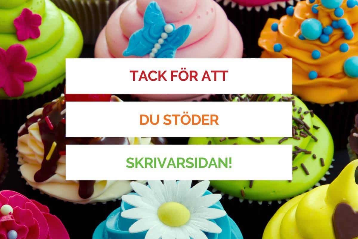 Till våra sponsorer & gåvogivare