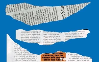 Skriv en collagedikt