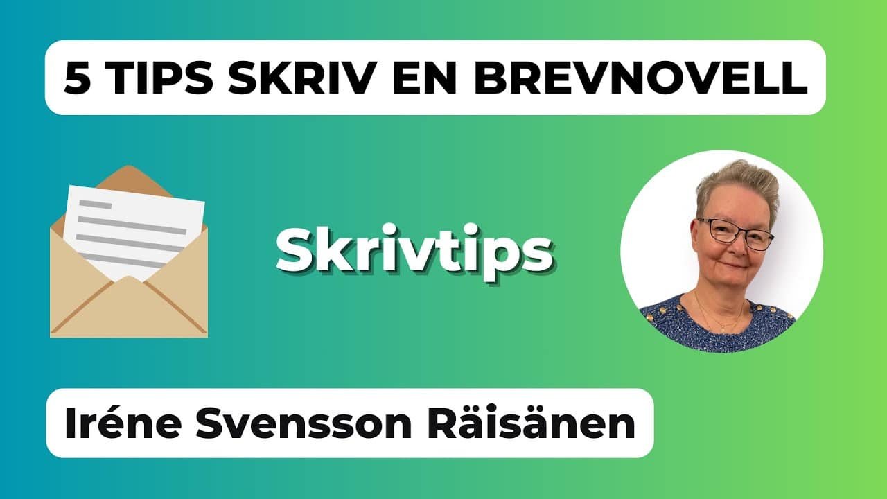 5 tips Skriv en brevnovell Video