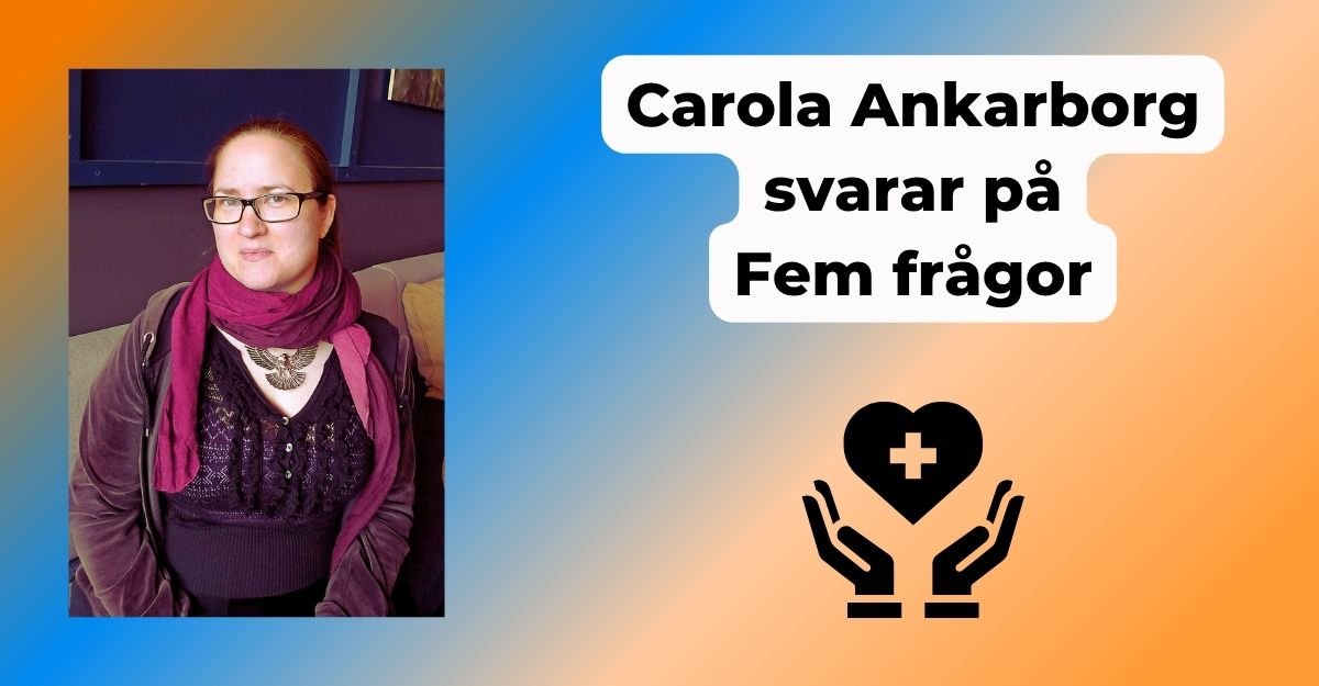Carola Ankarborg Fem frågor 