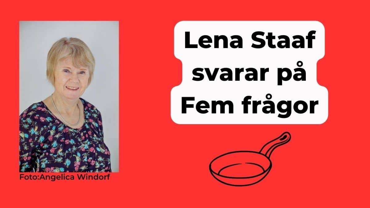 Lena Staaf Fem frågor