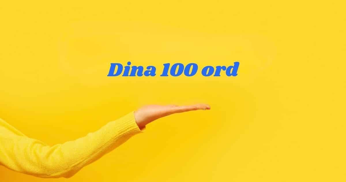En hel historia på 100 ord?