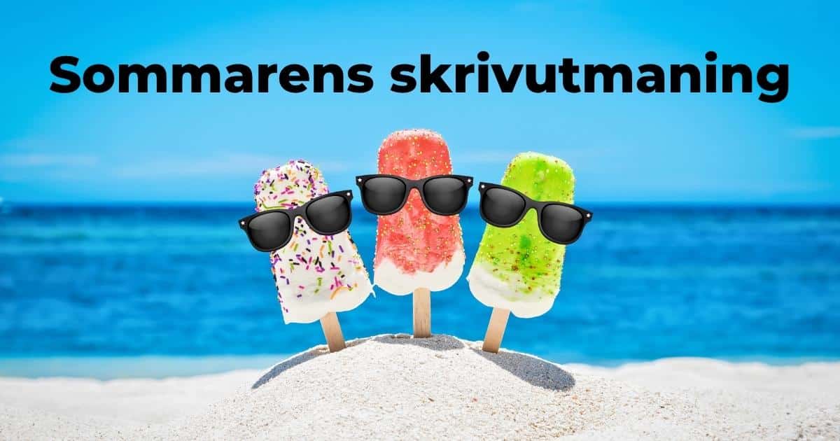 Sommarens skrivutmaning 2026