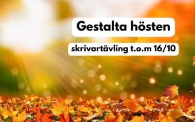 Skrivartävlingen ”Gestalta hösten”