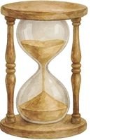 Gammalt timglas